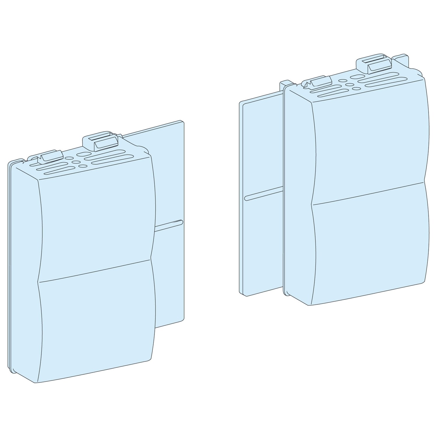 SCHNEIDER ELECTRIC SNRLVS04061 BLOCCO ALIM.UNIVERSALE POWERCLIP 250A
