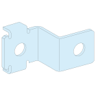 SCHNEIDER ELECTRIC - SNRLVS04207 Support, PrismaSeT G, 2 fixing brackets for the earth bar on the functional uprights for enclosure, H45mm