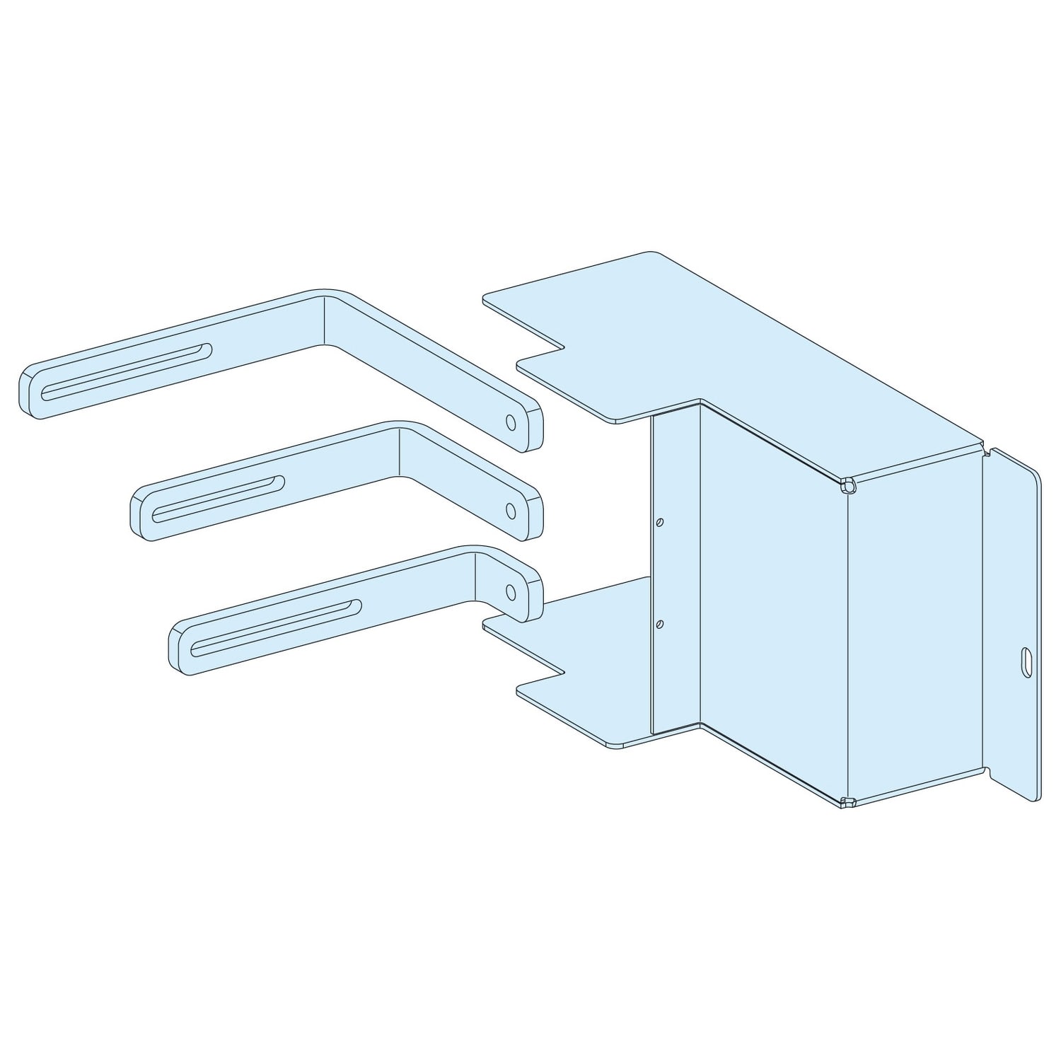 SCHNEIDER ELECTRIC SNRLVS04461 CON. PREF. NSX630 PLUGIN HZ 3P