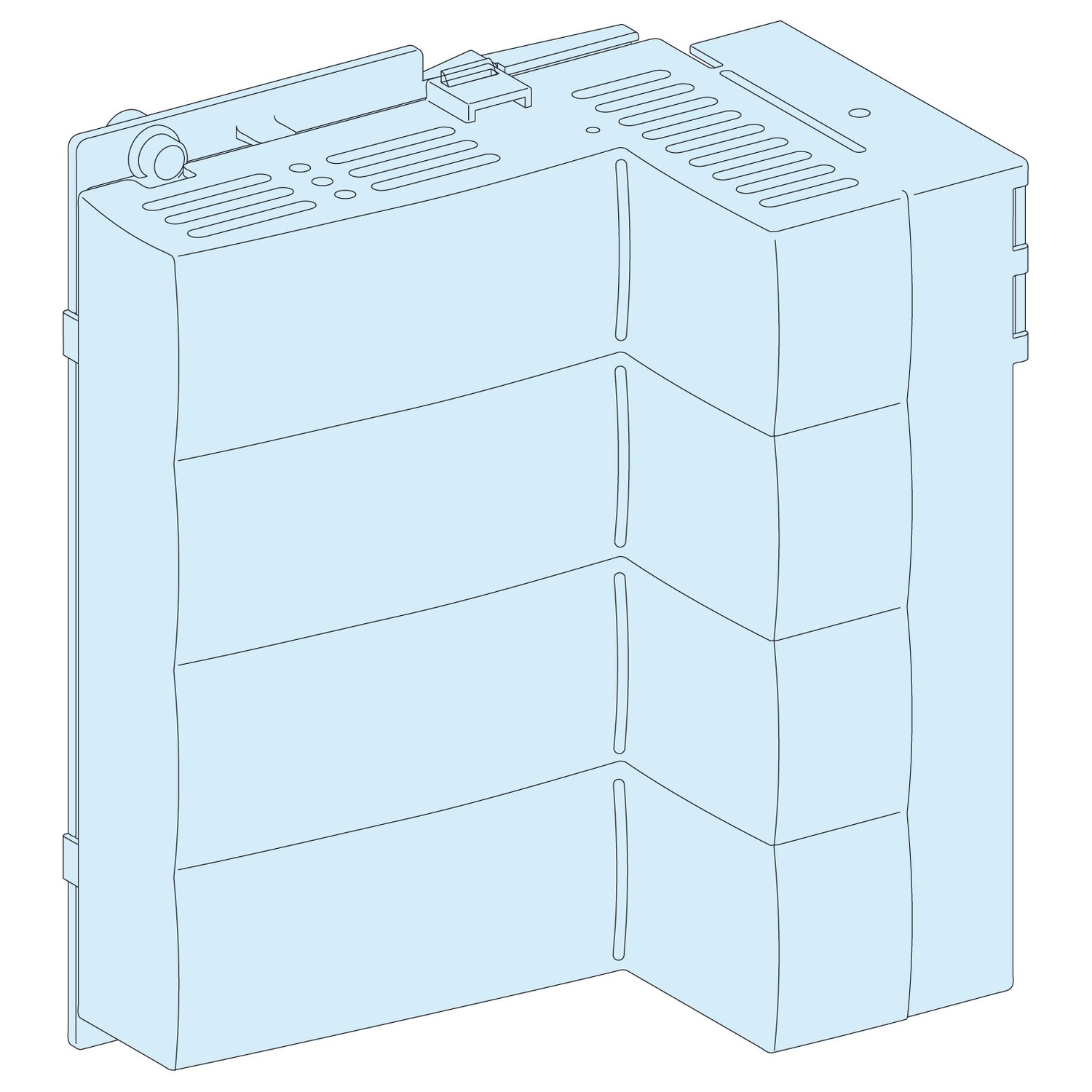 SCHNEIDER ELECTRIC SNRLVS04070 BLOCCO ALIM. POWERCLIP NS400 H