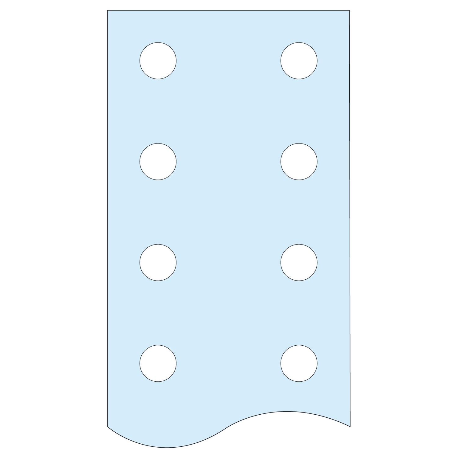 SCHNEIDER ELECTRIC - SNRLVS04518 Barra preforata V 80X5