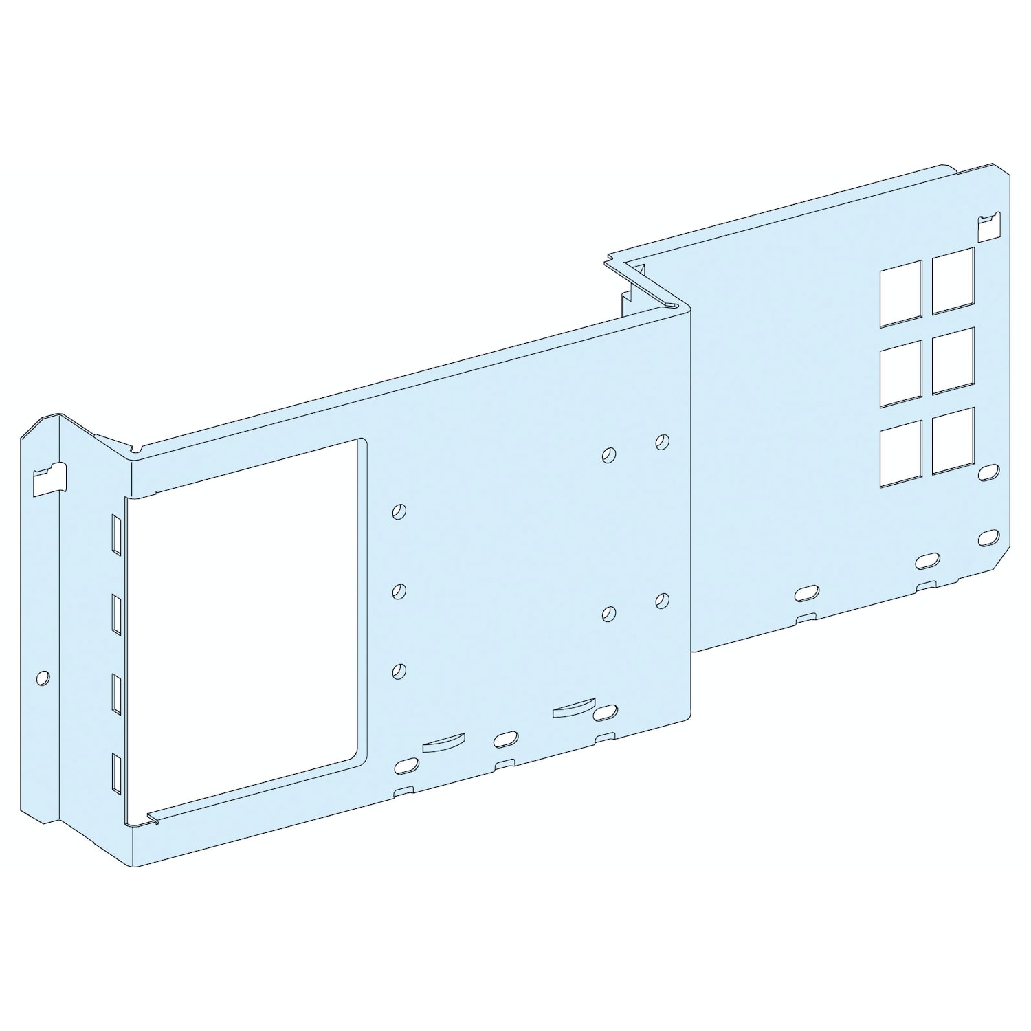 SCHNEIDER ELECTRIC SNRLVS03030 PIASTRA DI FONDO NS-INS250 H FISSO/DIR