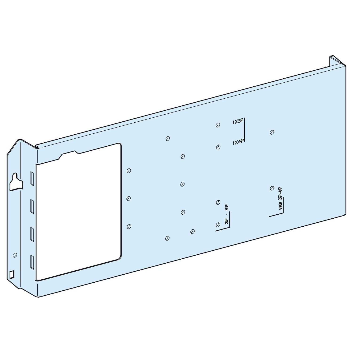 SCHNEIDER ELECTRIC SNRLVS03031 PIASTRA DI FONDO NS250 H FISSO/ROT