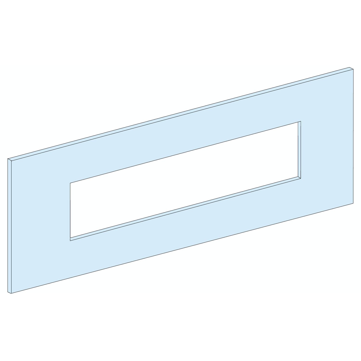 SCHNEIDER ELECTRIC SNRLVS03243 PIASTRA FRONTALE 3-4NSX100/250 V