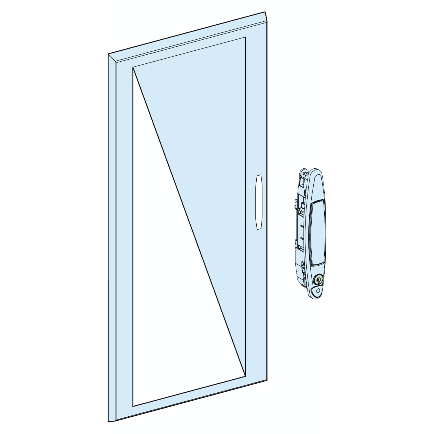 SCHNEIDER ELECTRIC SNR08134 PORTA TRASP.12M PRISMA G.