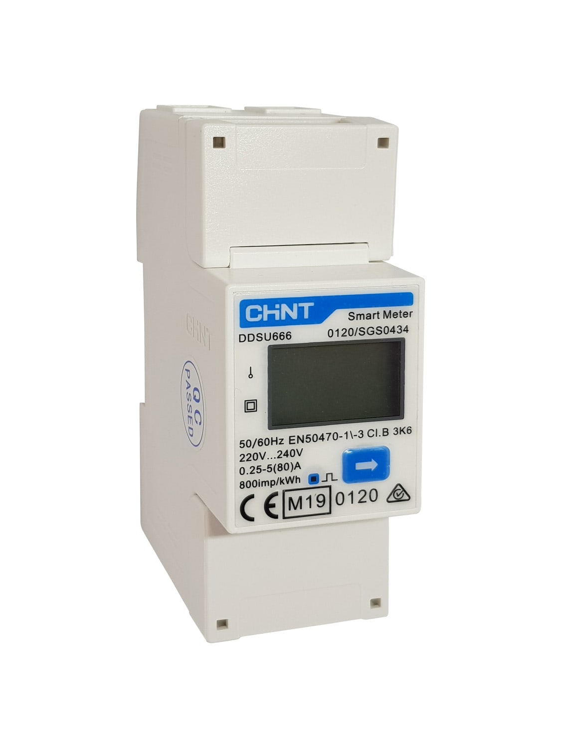CHINT ITALIA INVESTM - CHT7736441 DDSU666-H-230-CONTATORE ENERGIA MONOFASE