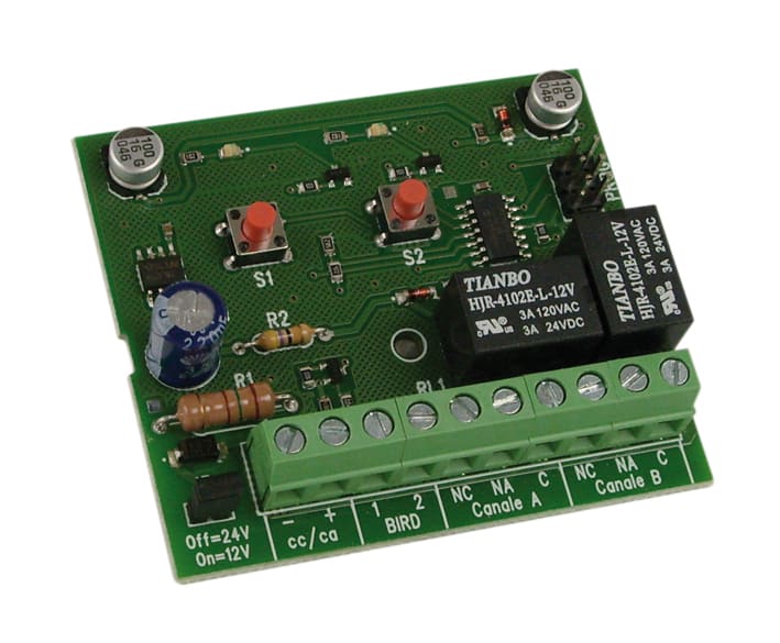 HILTRON LAND SRL C1ADEC20 DECODER BICANALE PER BIRD