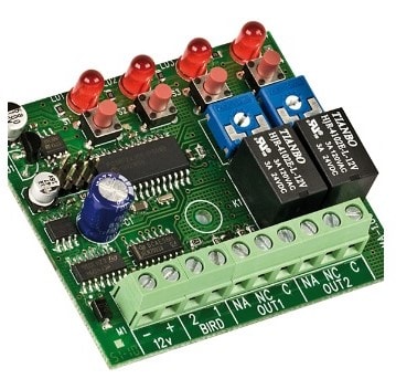 HILTRON LAND SRL C1ADX2000 DECODER BICANALE ROLLING CODE PER QUAD