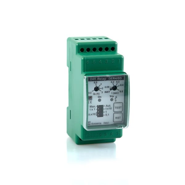 DOSSENA SNC DI BAR - DOS9DER4/0D DER4/0D 115/230/400VCA DIFF TIPO A 2DIN