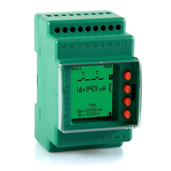 DOSSENA SNC DI BAR - DOS9DER4/1DCC DER4/1D 24-240VCC DIFF TIPO A 3DIN