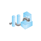 EURO 2000 SPA - URODEV 40L1 DEVIATORE DI LINEA TZR 40 MM285