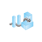 EURO 2000 SPA - URODEV 40L1 DEVIATORE DI LINEA TZR 40 MM285