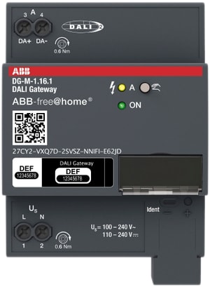ABB SPA ABB2CDG510012R0011 DALI GATEWAY - DG-M-1.16.1