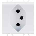 GEWISS - GEWGW10346 PRESA SVIZZERA TIPO 13 2P+T 10A 250V BIA