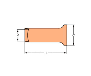 WAGO ITALIA SRL WAG216-143 BOCCOLA 1MMQ NON ISOLATO STAGNATO DIN 46
