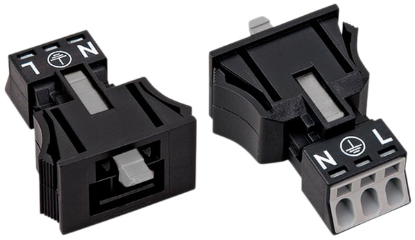 WAGO ITALIA SRL WAG890-713 SPINA INNESTO SCATTO 3P COD A 1,50MMQ NE