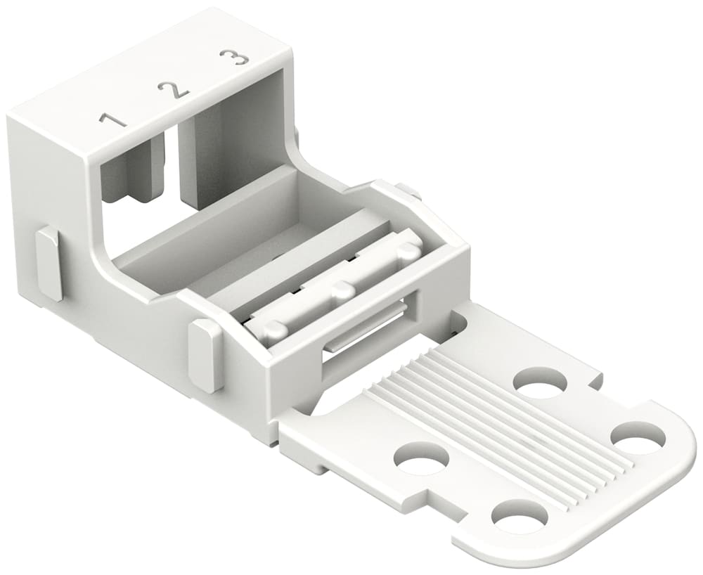 WAGO ITALIA SRL WAG221-523 SUPPORTO DI MONTAGGIO PER MORSETTI PER 3