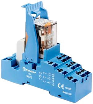 FINDER SPA FIN58P390120050SPA INTERFACCIA MOD A RELE 3 CONTATTO PUSH-