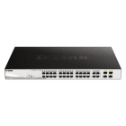 D-LINK MEDITERRANEO - DLKDGS-1210-28P SWITCH SMART 24 X 1GB POE 193W, 4XSFP CO