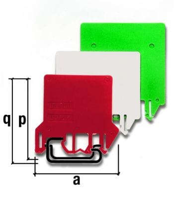 CABUR SRL CBRDH01R DFH/1/ROSSO DIAFRAMMA COLORATO