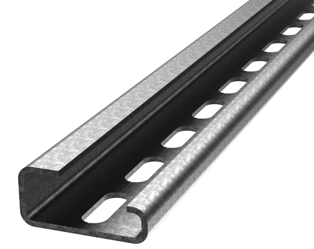 TEKNOMEGA SRL TKGDIN1020 GUIDA DIN A G PASSIVATA NON FORATA 32X15