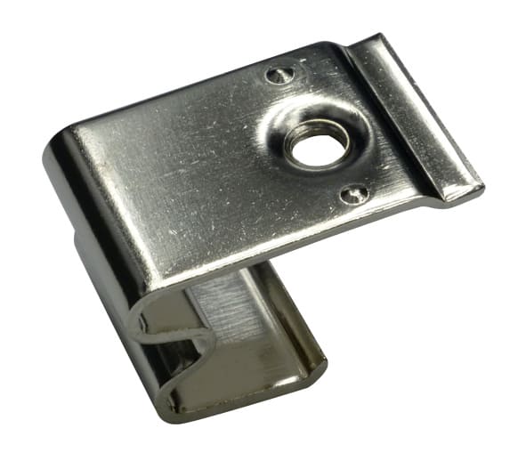 TEKNOMEGA SRL TKGDIN1090 CLIP ACCIAIO X GUIDA DIN ASIM. FORO M4