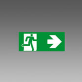 DISANO DIS99522400 ETICHETTA EXIT SAFETY 323 VERDE
