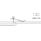 DISANO - DIS99801800 MOLLA INCASSO CARTONGESSO 908 ZINCATO