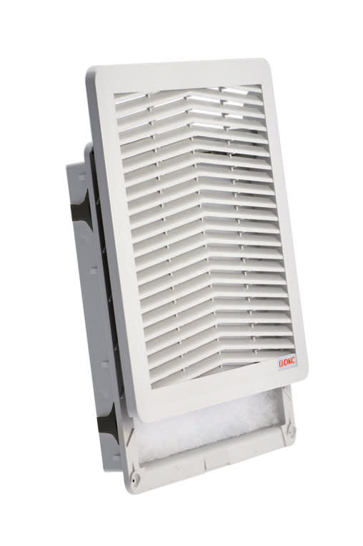 DKC-RAMKLIMA - KLMR5KF12 Griglia di ventilazione con filtro, dimensioni 150 x 150 mm