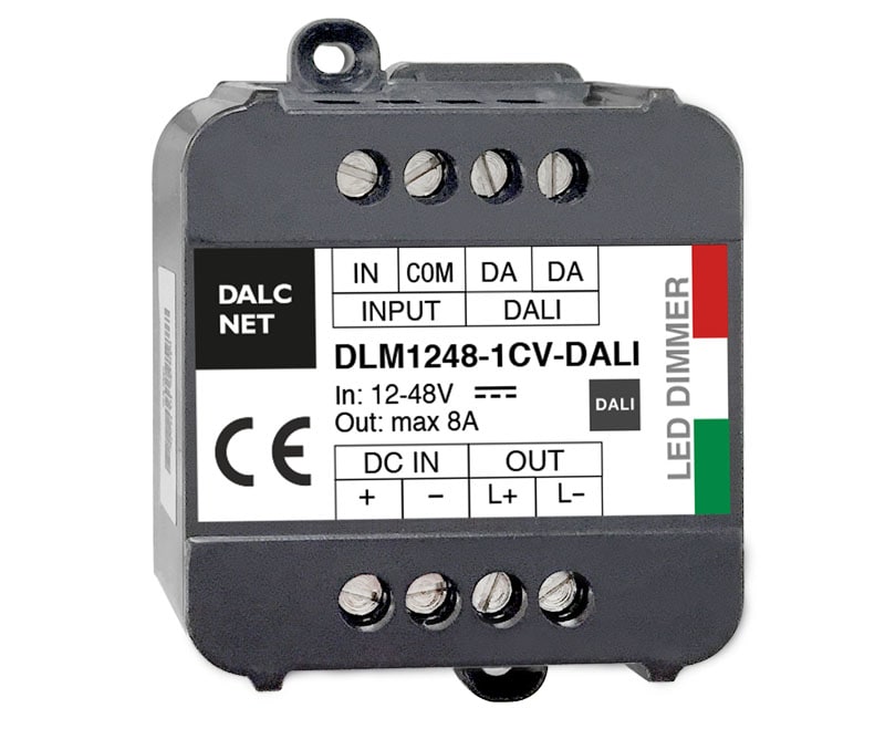 DIGIMAX SRL DIXDLM1248-1CV-DALI DIMMER POTENZ 0-10V DALI PUSH10A 12-48VI