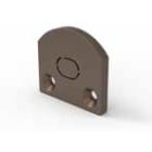 DESIGN LUCE - DLU1010408000 U01 TESTATA 1 PZ CROMO