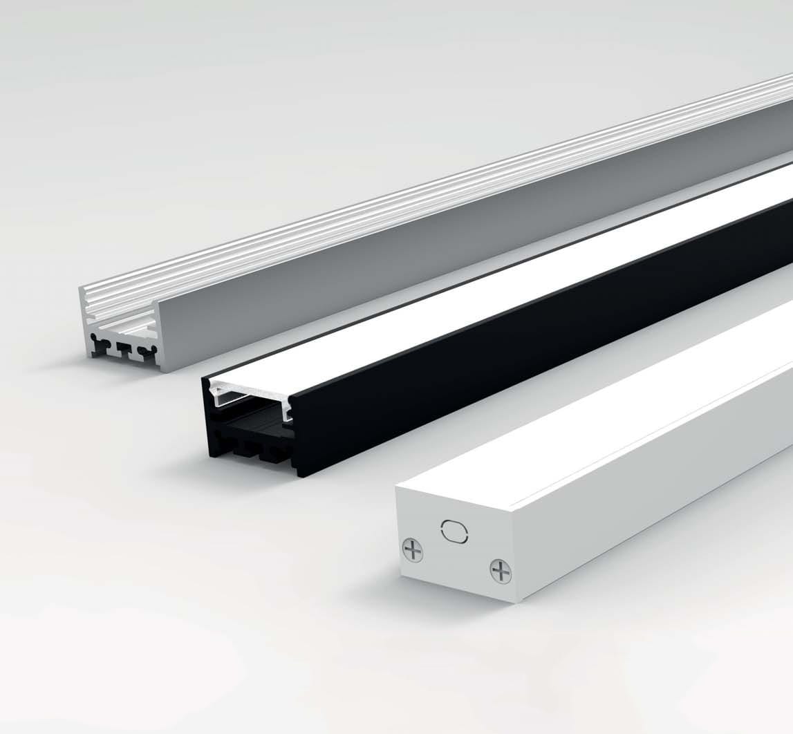DESIGN LUCE DLU1030308200 U02 PROFILO 2M CROMO