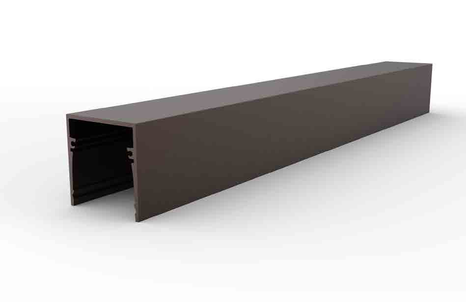 DESIGN LUCE - DLU1100304001 ZER035 PROFILO NE CARAVA 1CM