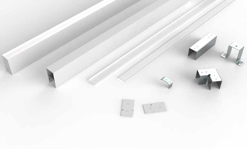 DESIGN LUCE - DLU1118104200 ZER065 60W 3K NERO/OPA 2M