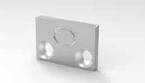 DESIGN LUCE - DLU1140402000 U03 TESTATA 1 PZ ARGENTO