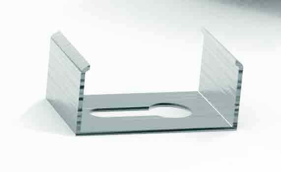 DESIGN LUCE DLU1270000003 MC02 STAFFA FISSAGGIO
