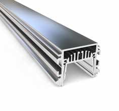DESIGN LUCE DLU2203060031 ZER035T PROFILO 1CM ALU NAT