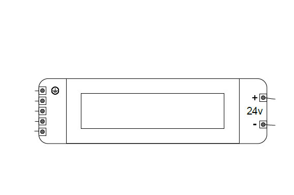 DESIGN LUCE - DLU98060D ALIMENT 60W DALI SWITCH 24V IP20