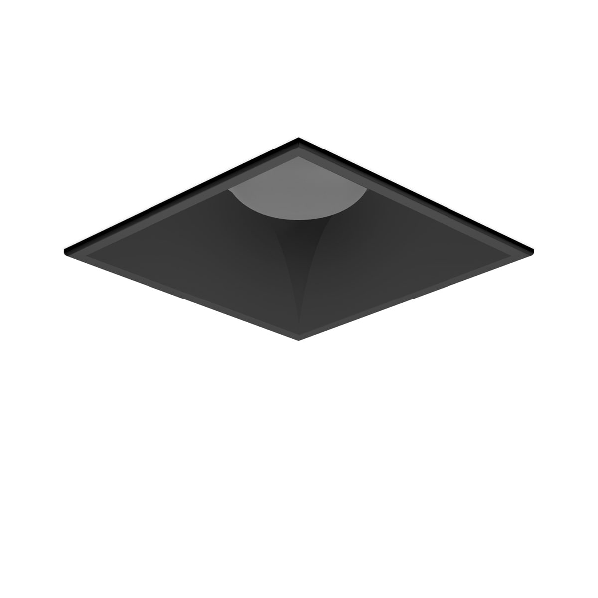 PERFORMANCE IN LIGHT PRI3109015 BLACK REFLECTOR DL SQUARE MIDI