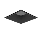 PERFORMANCE IN LIGHT PRI3109015 BLACK REFLECTOR DL SQUARE MIDI