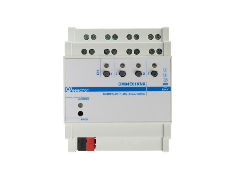 EELECTRON SPA - EEXDM04E01KNX DIMMER DIN 4 USCITE 1-10V