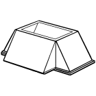 CANALPLAST - CANDM076BEU ADAT.CAN/TUBOxDM70 B 9010