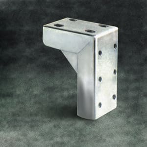 CANALPLAST CANDM320I SUPPORTO OMEGA INOX
