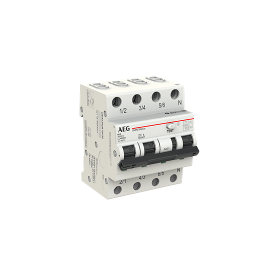 ELETTRA SRL AEG AEGDMA63NPB10/030 MTD AEG 3P+N B 10A 6KA 30MA A 565407