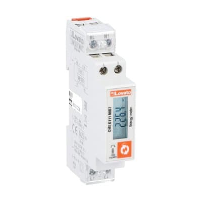 LOVATO LOVDMED111MID7 CONT. EN. 40A 1PH 1 MOD. E RS485 MID 70C