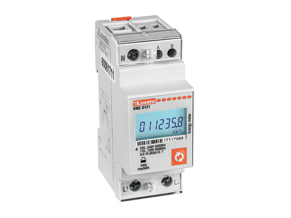 LOVATO LOVDMED121 CONTATORE ENERGIA DIG.63A MONOF.RS485
