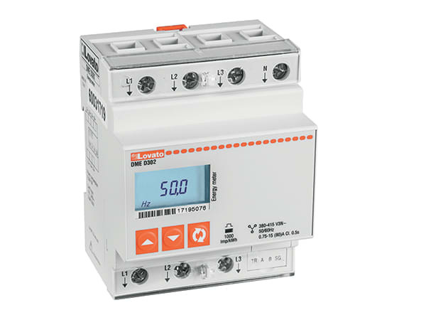 LOVATO LOVDMED302 CONTATORE ENERGIA TRIFASE 80A, 4U, MBUS