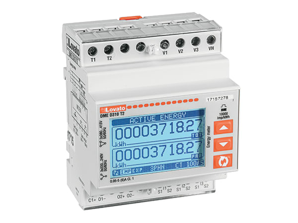 LOVATO LOVDMED310T2 CONTATORE ENERGIA DIG.5A TRIF.2OUT PR.