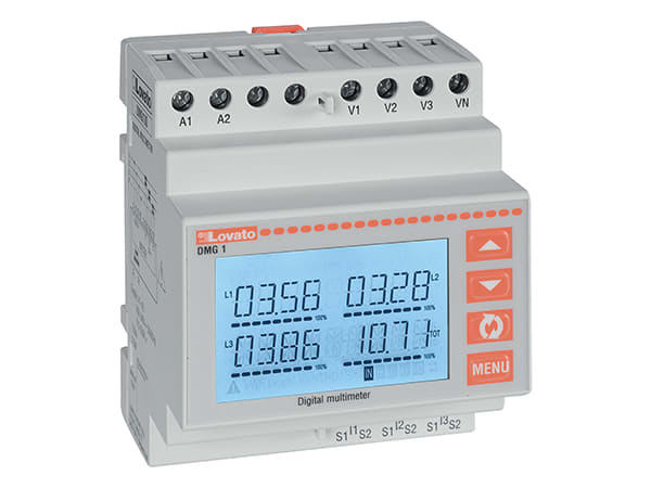 LOVATO LOVDMG100 MULTIMETRO LCD MODULARE 4U