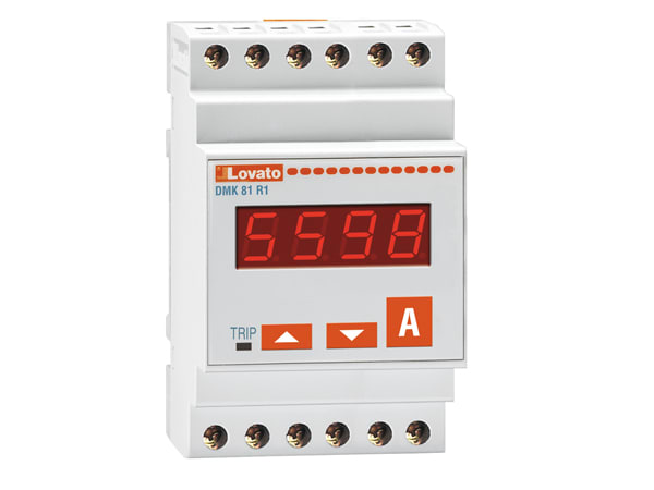 LOVATO LOVDMK81R1 AMPEROM.DIGIT.1F 220-240VAC+RE LE PROGR.